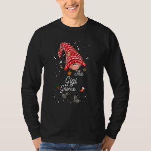 Gigi Gnom Familie passende Weihnachts-Pyjama T-Shirt