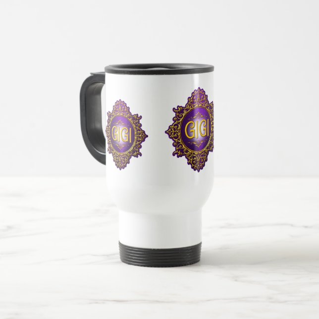 GIGI Grandmutter Reisebecher (Vorderseite Links)