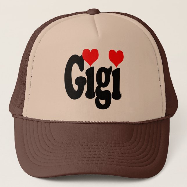 Gigi Hat Truckerkappe (Vorderseite)