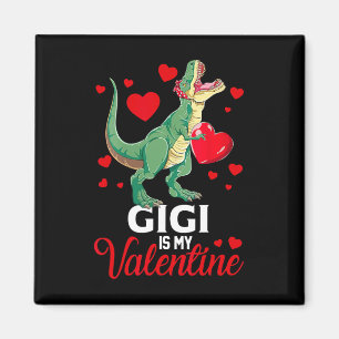 Gigi ist mein Valentinstag T Rex Saurus Frohen Val Magnet