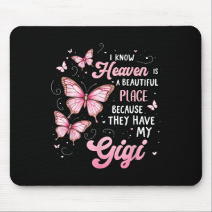 Gigi ist mein Wächterangel am Paravendenktag Mousepad