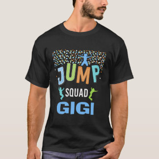 Gigi Jump Squad Geburtstag Boy Trampoline Jumper B T-Shirt