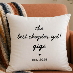 Gigi Kissen-Geschenk Bester Abschnitt bisher Kissen