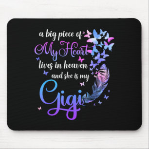 Gigi lebt im Himmel Gedenkstätte Oma Enkelkind Mousepad