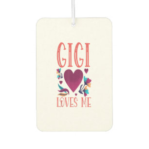 Gigi Lieben Me Valentinstag Geschenk an Großtochte Autolufterfrischer