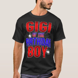 Gigi of the Birthday Boy Costume Spider Web-Tag P T-Shirt