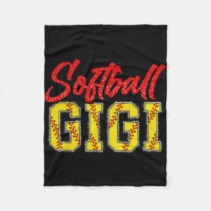 Gigi Retro Groovy Loud Proud Sport Game Catcher Fleecedecke