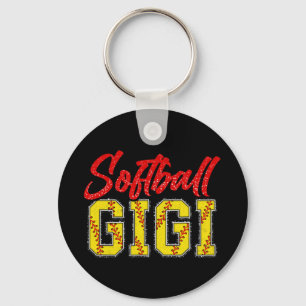 Gigi Retro Groovy Loud Proud Sport Game Catcher Schlüsselanhänger