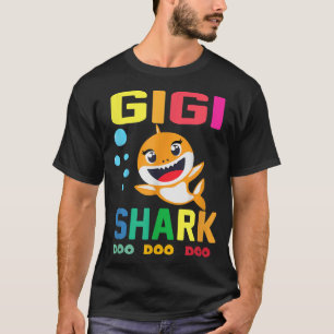 Gigi SharkGigi Shark Lover Family Mothers Day T-Shirt
