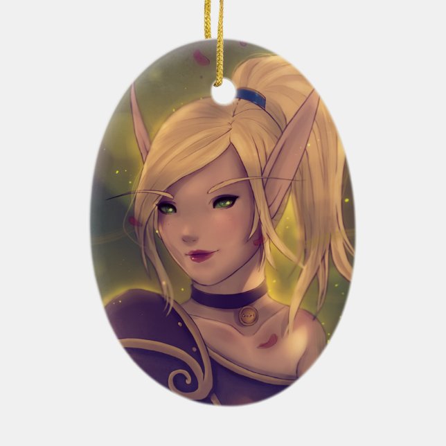 Gigi u. Sharm Verzierung Keramikornament (Hinten)