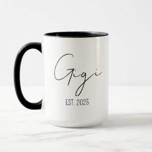 Gigi und Papa Tassen, Großeltern Schwangerschaftsa Tasse