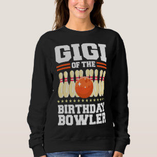 Gigi vom Bowler-Tag-Bowling-Party Sweatshirt