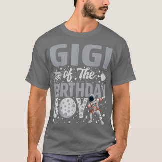 Gigi vom Geburtstag Astronauten Raumschiff BDA T-Shirt