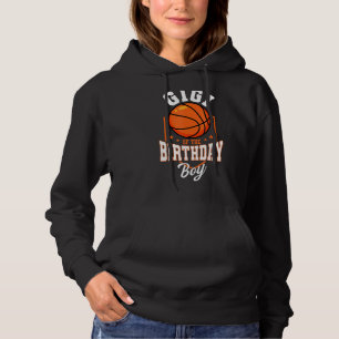 Gigi vom Geburtstag Boy Basketball Thema Bday Par Hoodie