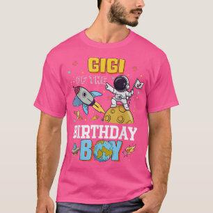 Gigi vom Geburtstag des Astronauten Raumschiff Par T-Shirt