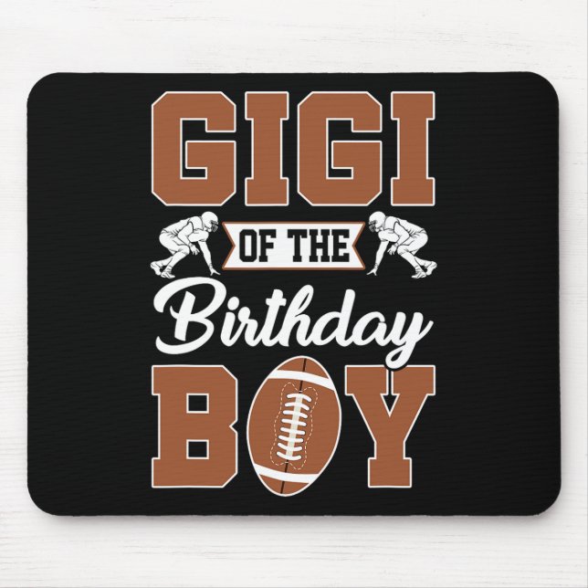 Gigi vom Geburtstagskind-Party Mousepad (Vorne)