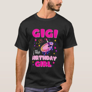 Gigi von der Geburtstagskünstlerfamilie Maler T-Shirt