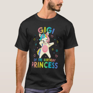 Gigi von der Geburtstagskünstlerin Girl Dabbing Un T-Shirt