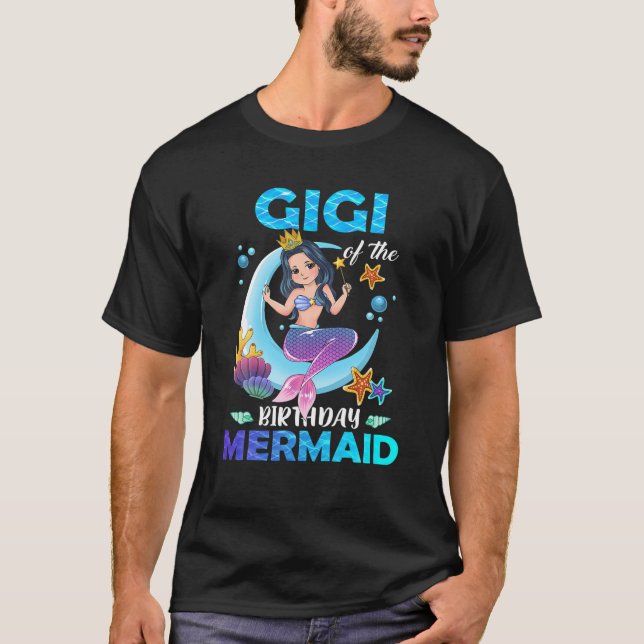 Gigi von der Geburtstagsmädchenfamilie T-Shirt (Vorderseite)