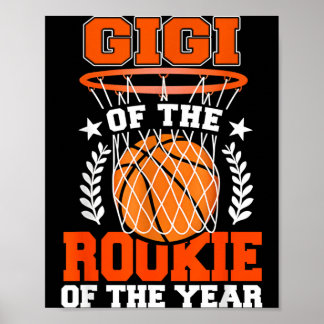 Gigi von Rookie 1. Baseball-Geburtstagsthema passe Poster