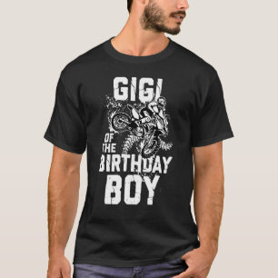 Gigi von The Birthday Boy Motocross Reiter Matchin T-Shirt