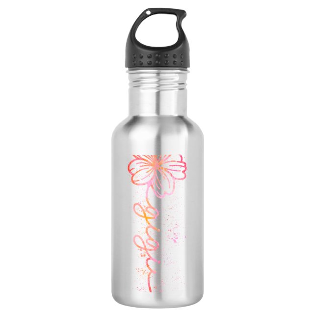 Gigi-Water-Flasche Edelstahlflasche (Vorderseite)