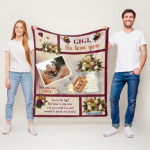 Gigi We Liebe You Foto Fall Floral | Skripttext