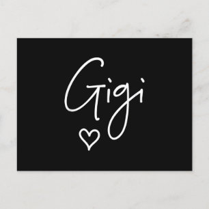 Gigi Weihnachtsgeschenke für Frauen Oma Einladungspostkarte