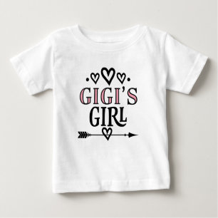 Gigi's Girl Niedlich Grandtochter Geschenk Baby T-shirt