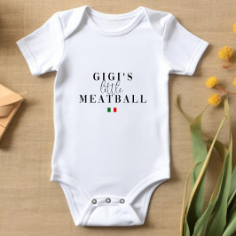 Gigis kleiner Meatball | Niedlicher italienischer  Baby Strampler