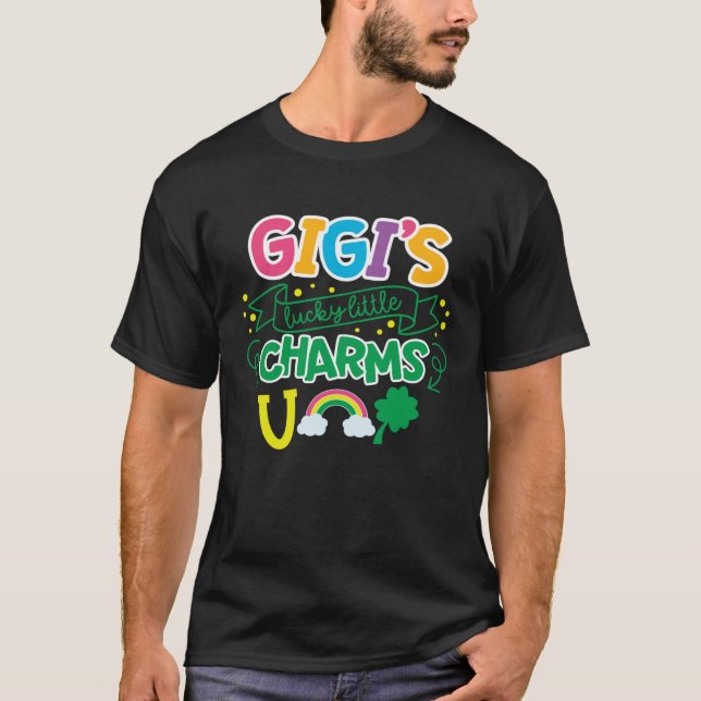 Gigi's Lucky Little Charms C Shamrock T-Shirt (Vorderseite)