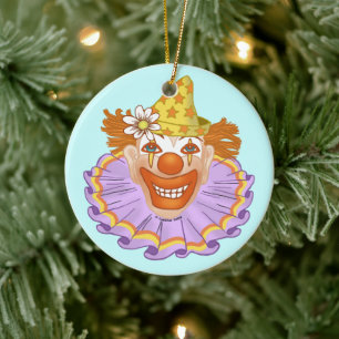 Gigo Clown Keramik Ornament
