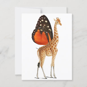 Gigraffe Postkarte