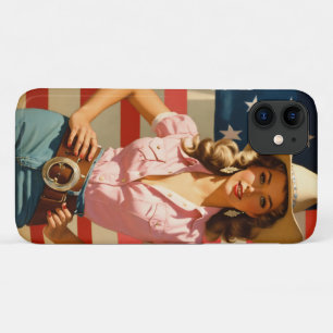 Gil Elvgren Art Style Southern Beauty Queen iPhone Case-Mate iPhone Hülle