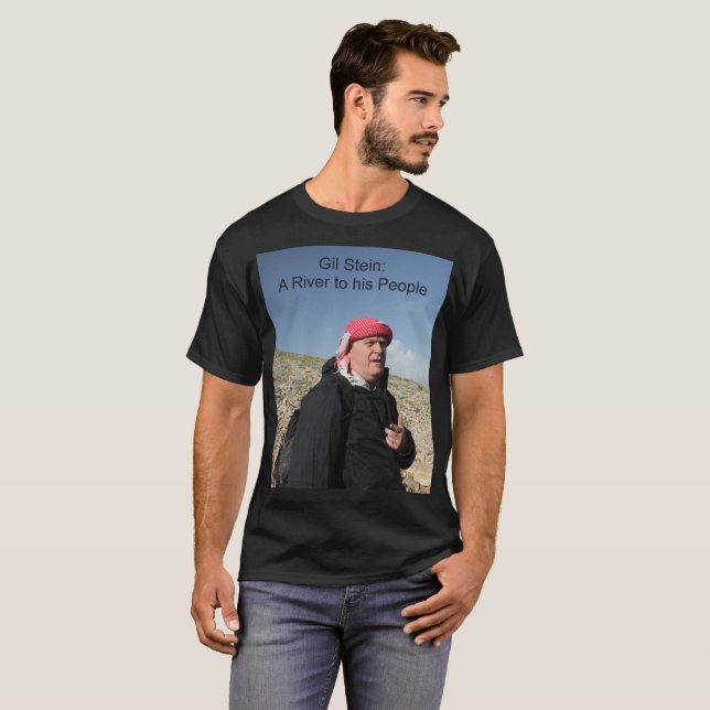 Gil Stein River Foto Spaß T-Shirt (Vorne ganz)