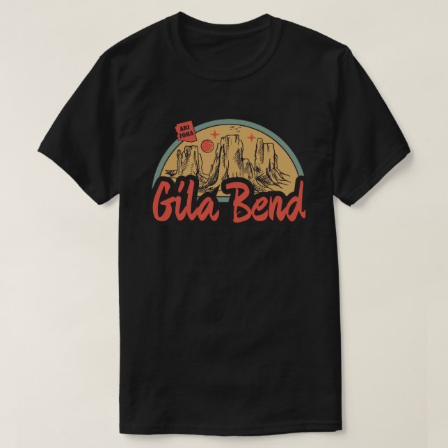 Gila Bend, Arizona T-Shirt (Design vorne)
