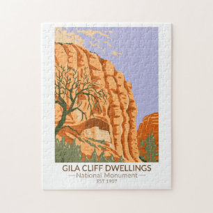 Gila Cliff Dwellings National Monument New Mexico Puzzle