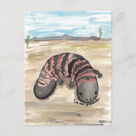 Gila (Ich bin kein) Monster Postkarte