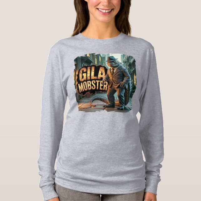 Gila Mobster Fotografy Combo Creature Funny T-Shirt (Vorderseite)