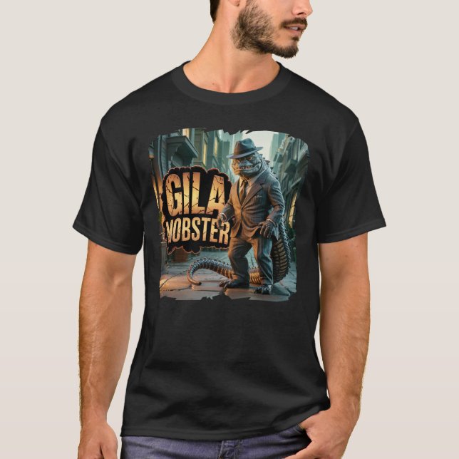 Gila Mobster Fotografy Combo Creature Funny T-Shirt (Vorderseite)