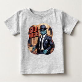 Gila Mobster Illustration Combo Creature Funny Baby T-shirt