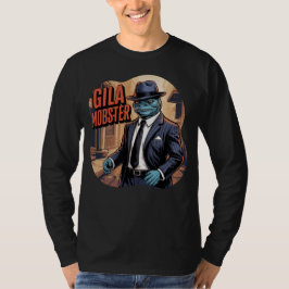 Gila Mobster Illustration Combo Creature Funny T-Shirt