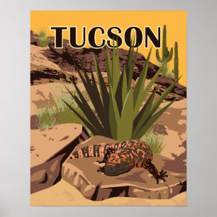 Gila Monster 20"x16" Poster
