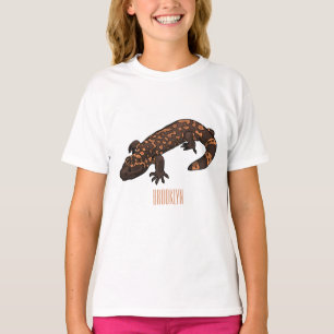 Gila Monster Cartoon Illustration T-Shirt