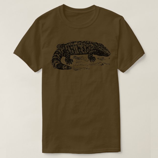 Gila Monster Lizard 1 T-Shirt (Design vorne)