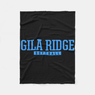 Gila Ridge High School Softball Fleecedecke