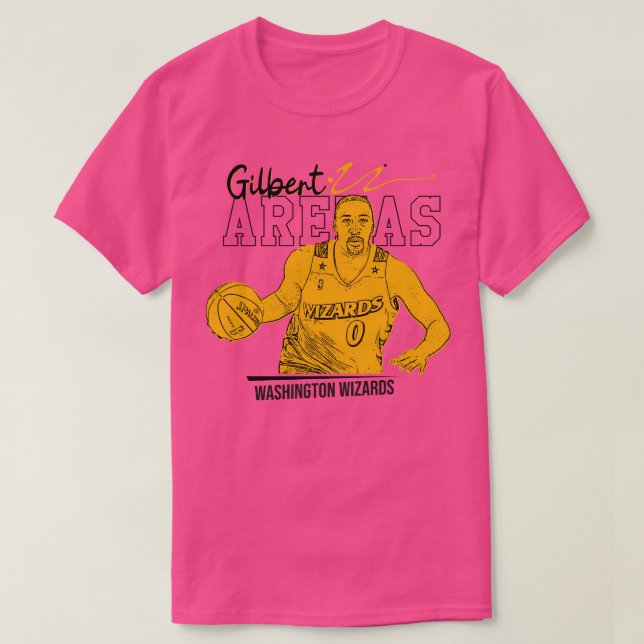 Gilbert Arenas Retro T-Shirt (Design vorne)