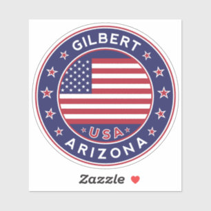 Gilbert Arizona, Gilbert Aufkleber