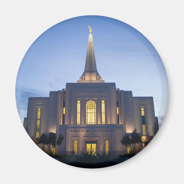 GIlbert Arizona LDS Temple Magnet (Vorne)