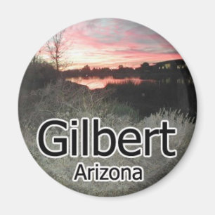 Gilbert Arizona Sonnenuntergang-Magnet Magnet